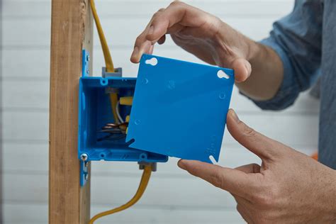 create a junction box on drywall|splicing electrical wires behind walls.